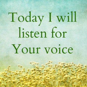 Listening for God's Voice